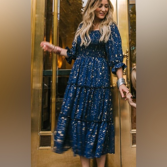 Ivy City Co. Starry Nights Dress - Picture 2 of 5